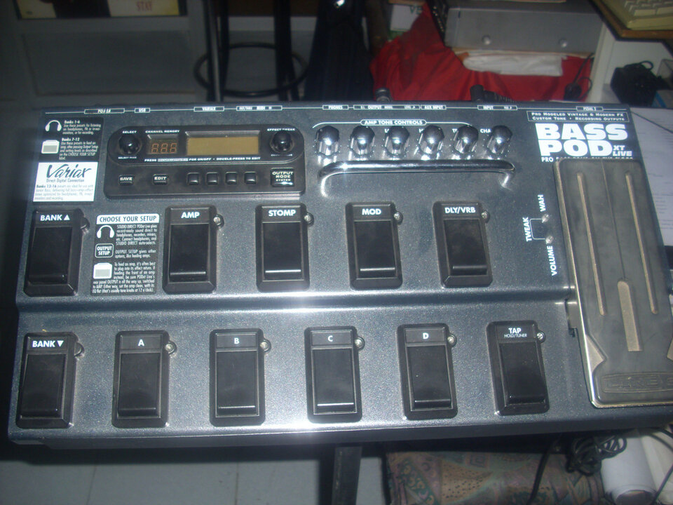 POD XT Live Bass de Line 6