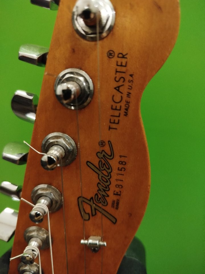 Fender American Standard Telecaster USA 1988 Black + Estuche de segunda mano · Foto 3 de 10 · Barcelona · 1850 €