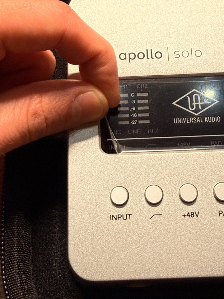 Apollo solo USB + plugins + funda