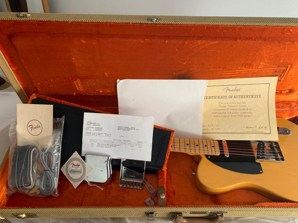 Fender American Vintage Reissue 52 Telecaster de segunda mano · Foto 1 de 6 · Barcelona · 1650 €