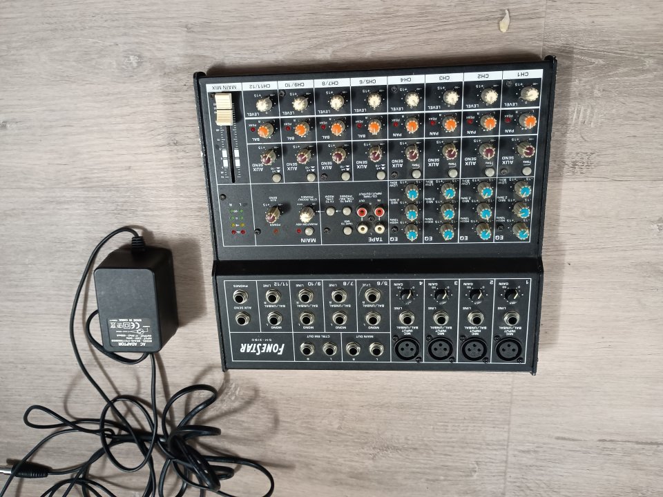 Mesa Mezclas Fonestar Sm 3190