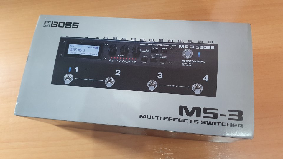 Boss MS-3 Switcher (NUEVO EN SU CAJA) pedal