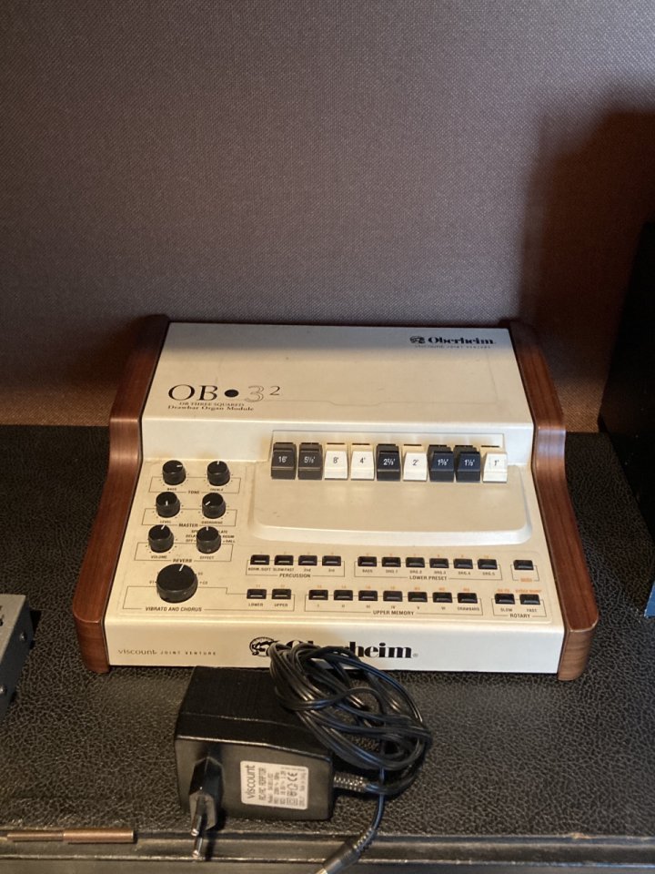Oberheim OB3 Squared Drawbar Organ Module