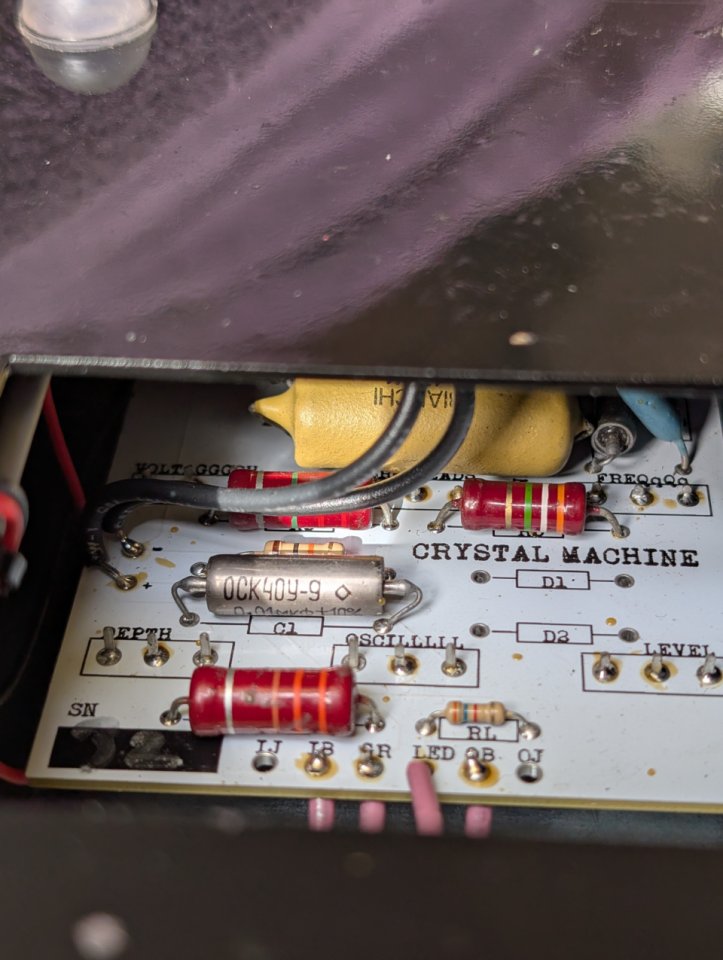 Lofi Mind Effects Crystal Machine Fuzz (Vendido)