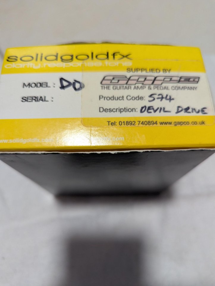 SolidGoldFX Devil Drive Annihilator Jeff Waters