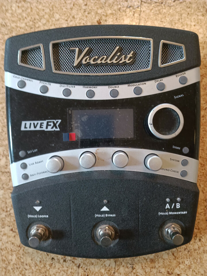 Digitech Live FX Vocalist