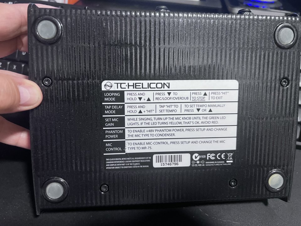 TC Helicon Play Acoustic de segunda mano · Foto 3 de 3 · Alicante · 180 €