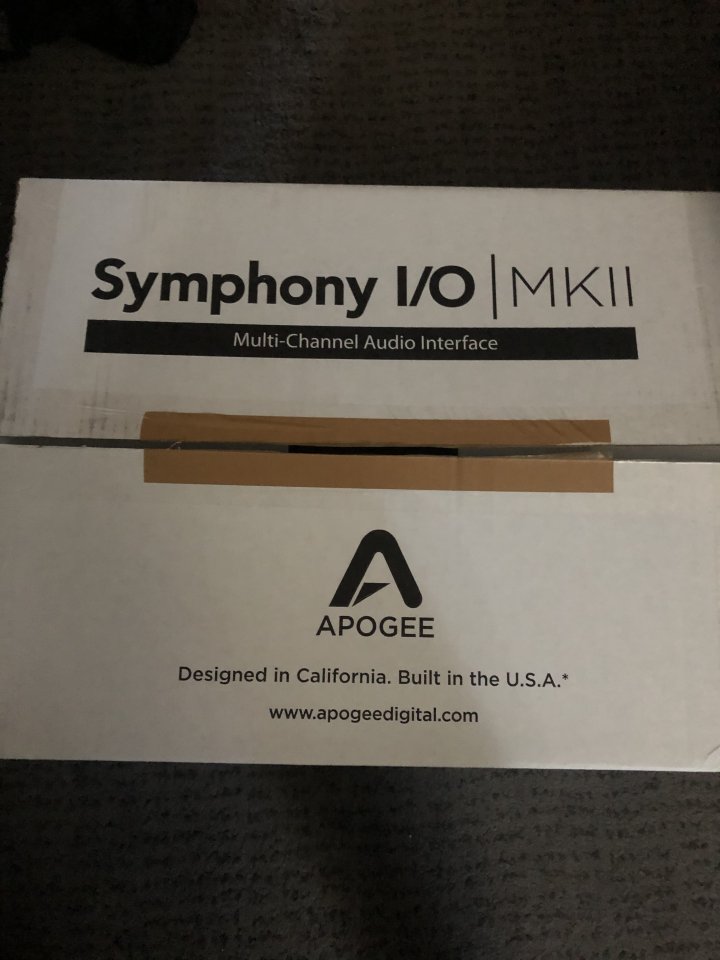 Apogee Symphony MKII 8x8 Thunderbolt