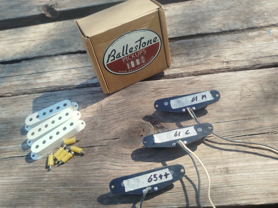 Pastillas Ballestone Stratocaster de segunda mano · Foto 7 de 10 · Albacete · 350 €