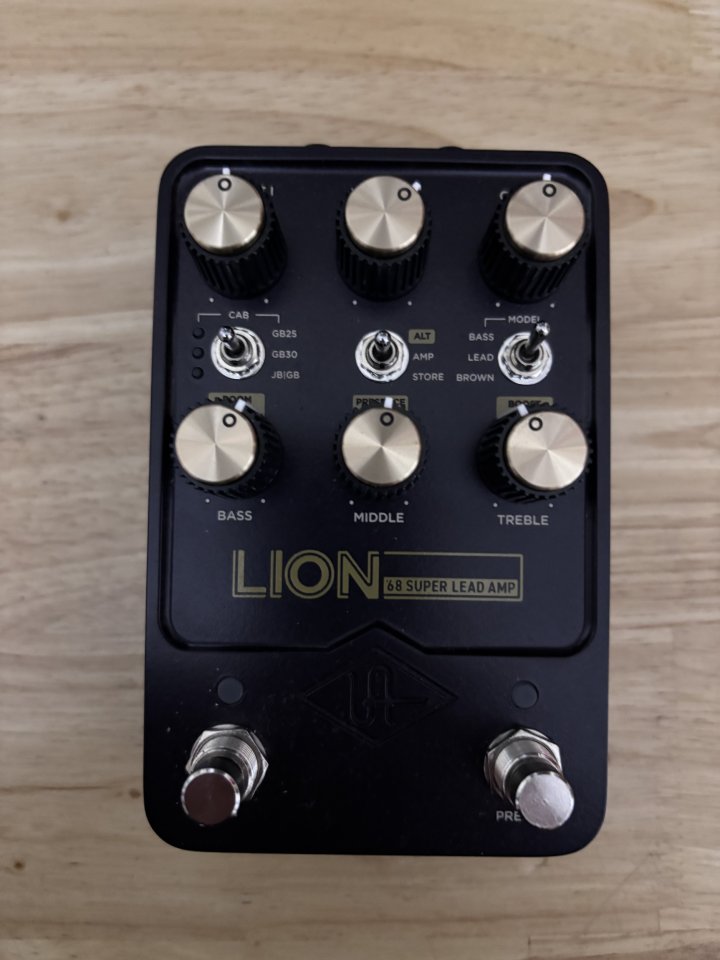 Universal Audio LION '68 Super Lead Amp
