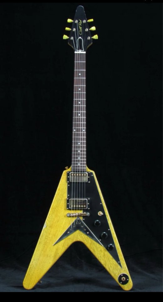 Chris rod flying korina v58 vendo o cambio