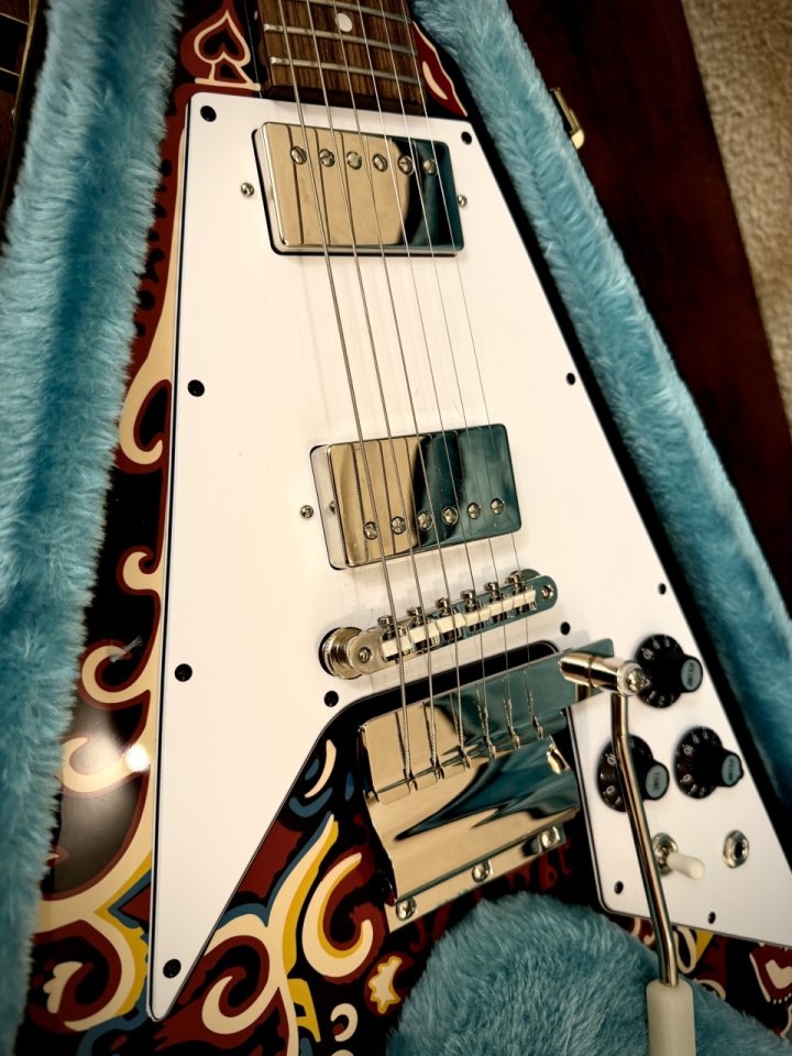 Epiphone Flying Jimi Hendrix Love Drops Limited edition de segunda mano · Foto 6 de 7 · Barcelona · 930 €