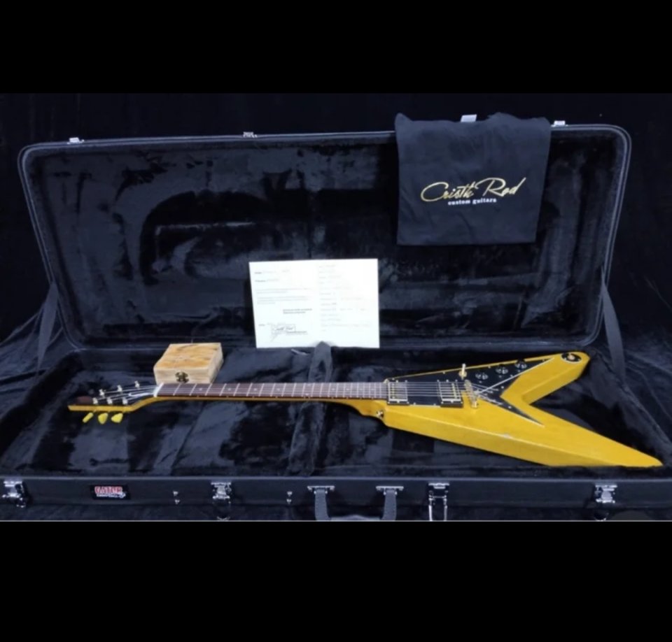 Chris rod flying korina v58 vendo o cambio