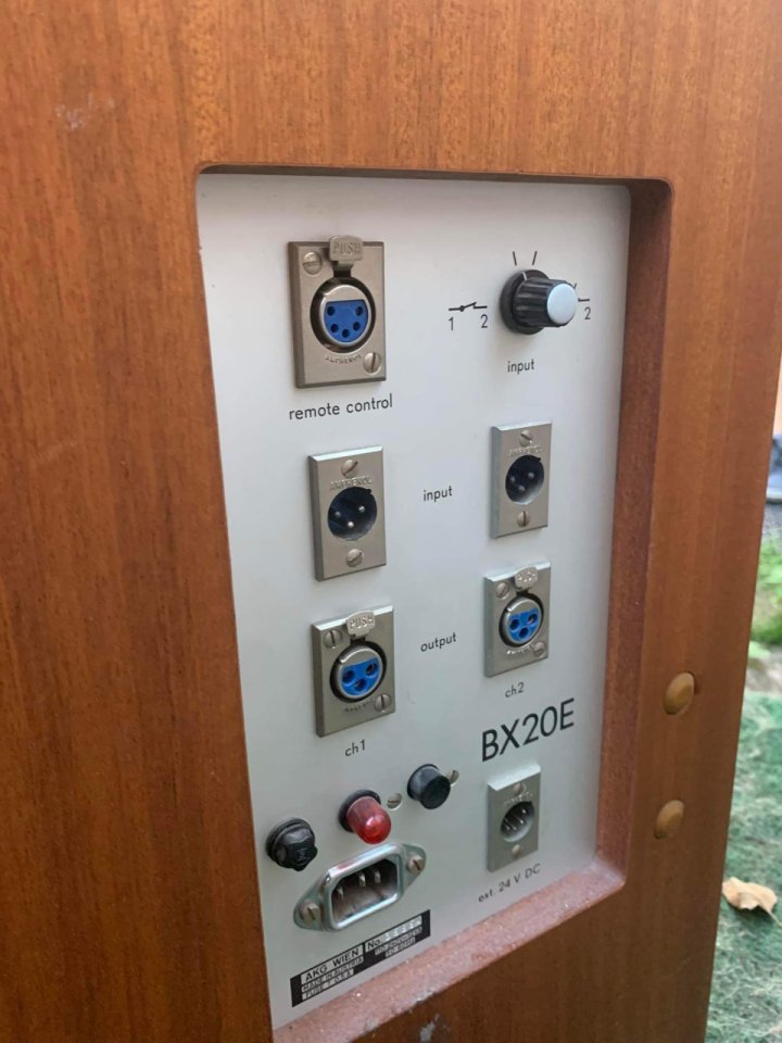 Super raro Reverb de muelles vintage AKG BX20