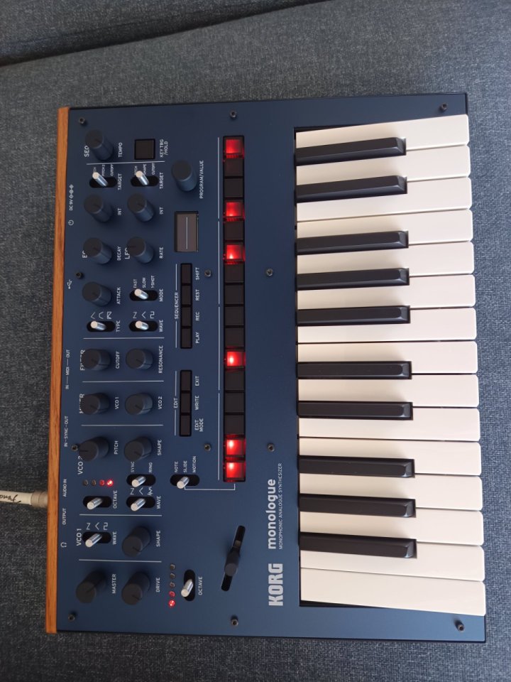 Korg Monologue Azul de segunda mano · Foto 1 de 7 · Madrid · 200 €