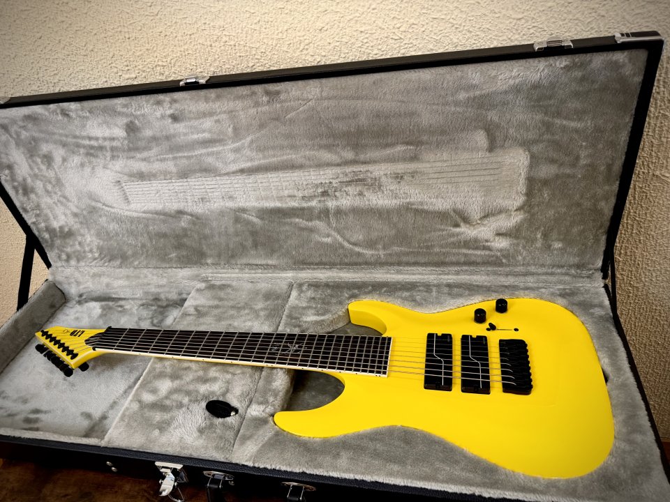 ESP LTD SC-608 Limited Edition (Chiquita yellow) de segunda mano · Foto 2 de 8 · Barcelona · 1600 €