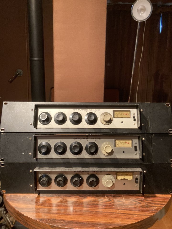 x3 Shure Audiomaster M63 (Vintage)