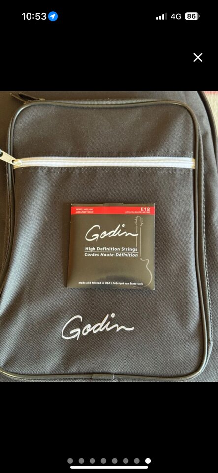 Godin A6 ultra Cognac burst de segunda mano · Foto 8 de 8 · Barcelona · 900 €