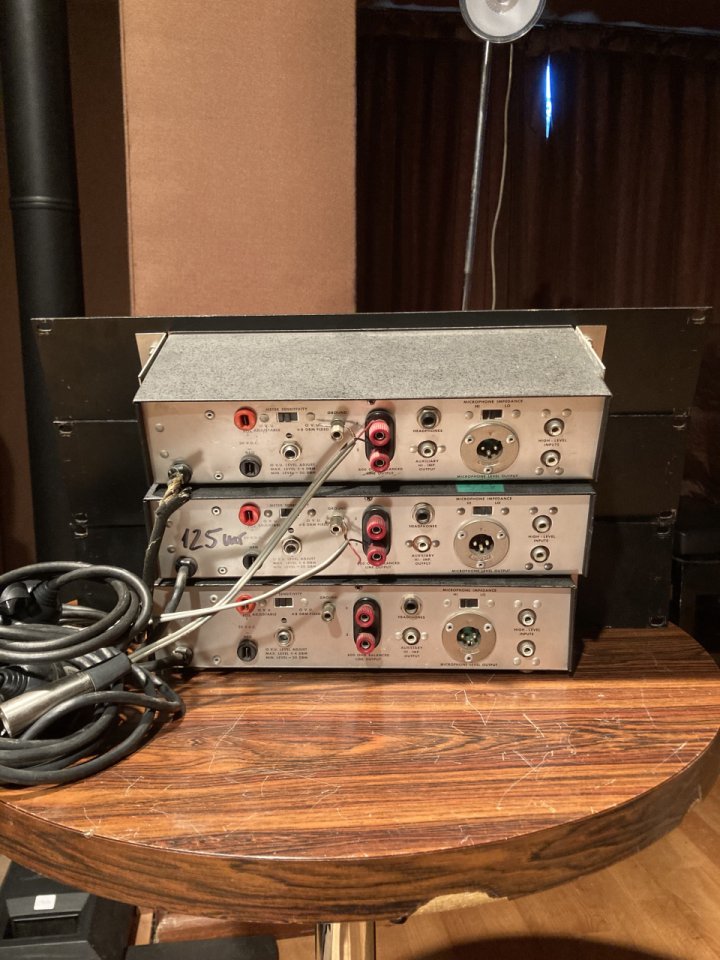 x3 Shure Audiomaster M63 (Vintage)