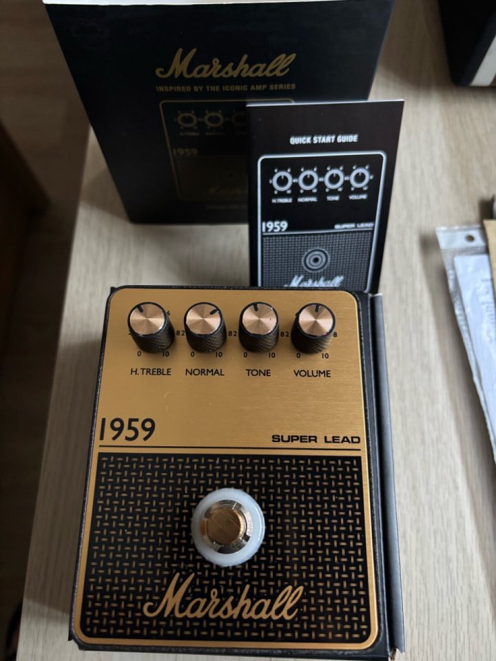 Pedal Marshall 1959 Super Lead de segunda mano · Foto 3 de 4 · Murcia · 100 €