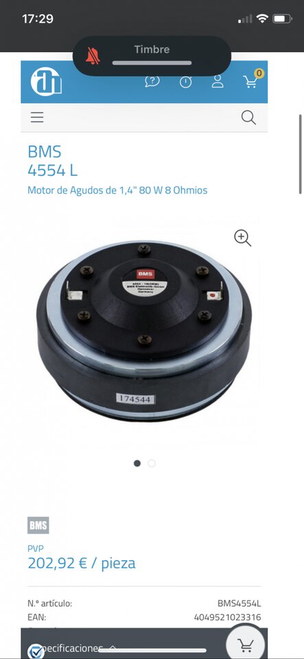 Motores compresión BMS 4554L