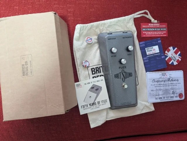 Britsound Pedal Fuzz Tone Bender mkIII British Pedal Co