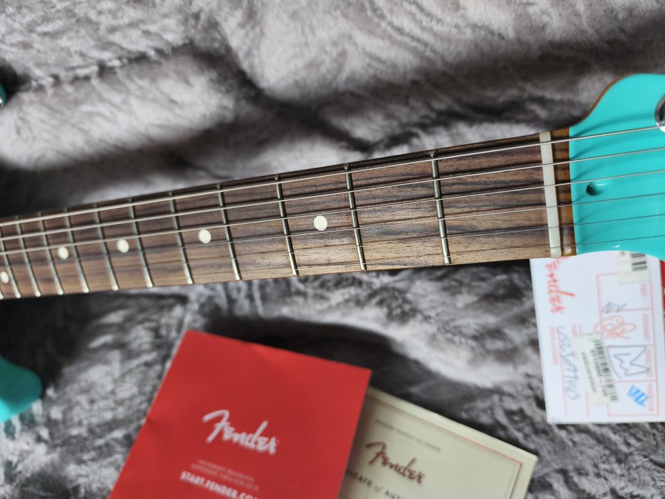 Fender Stratocaster American Professional II – Edición Limitada – Seafoam Green