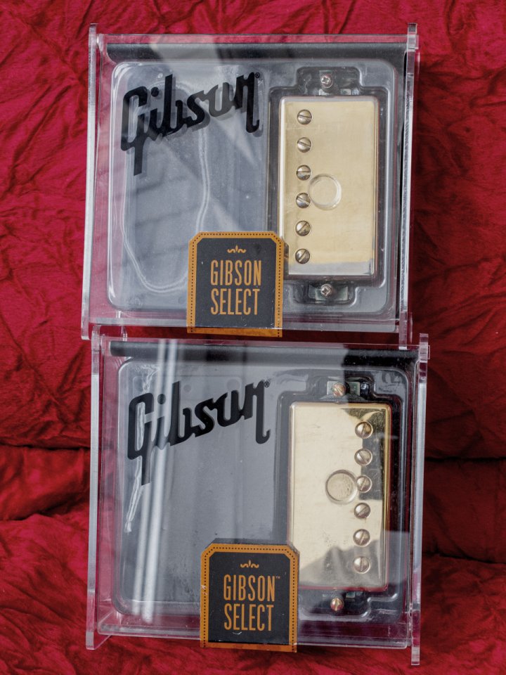 Pastillas Gibson 490R/498T Pickup Set, Gold