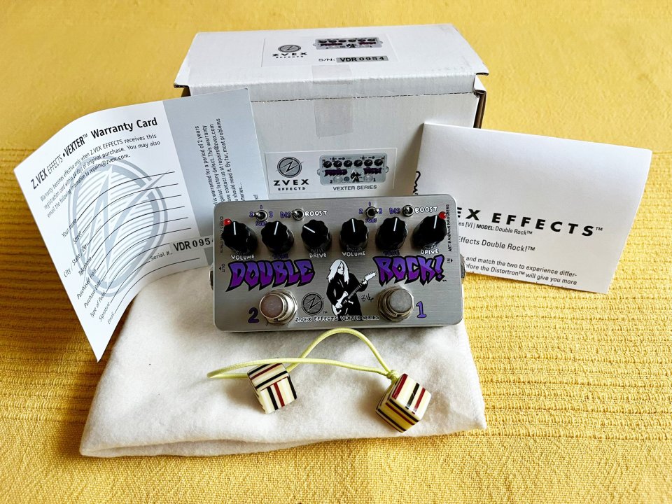 ZVEX DOUBLE ROCK (Completamente nuevo sin uso)