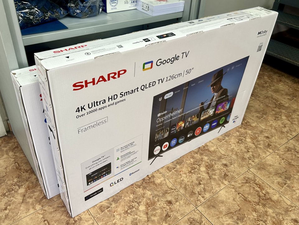 TV Sharp 4K Ultra HD Smart QLed 50” (!(PRECINTADA)) de segunda mano · Foto 3 de 6 · Valencia