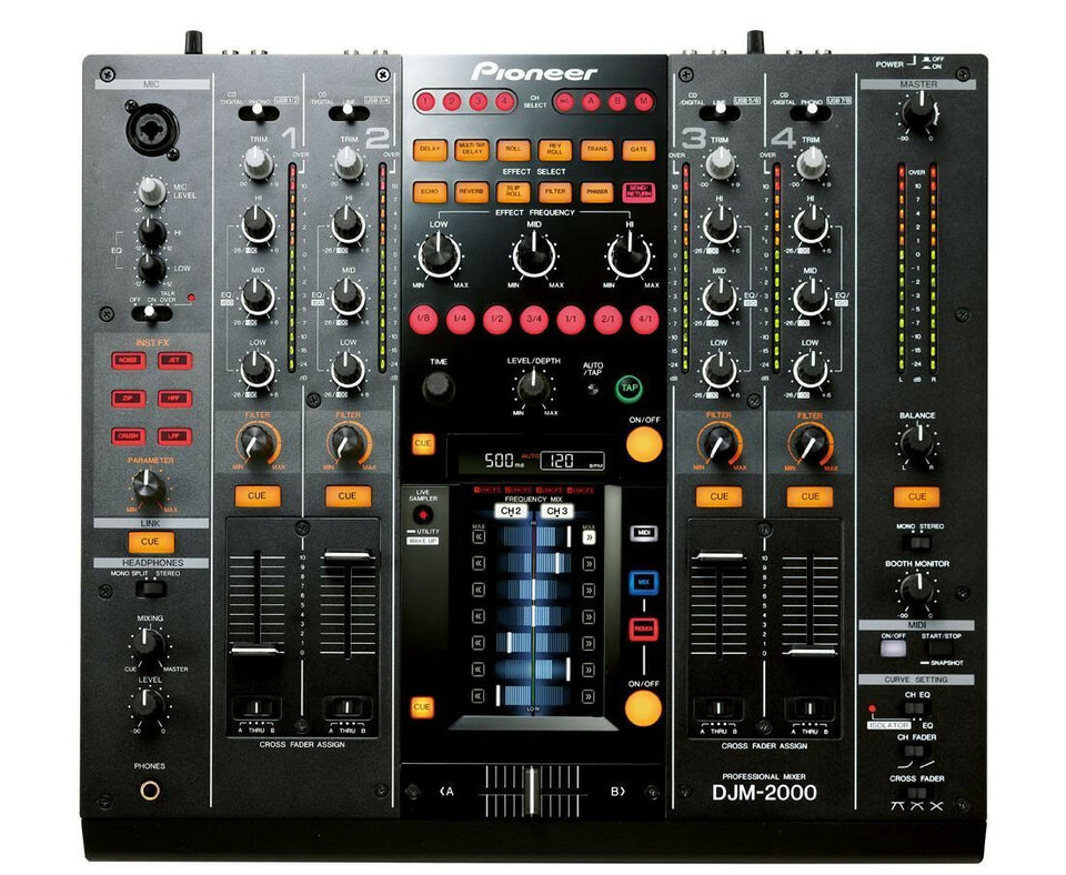 Vendo Pioneer DJM2000 Mesa Mezclas DJ. + flightkey de segunda mano · Foto 4 de 4 · Madrid · 1150 €