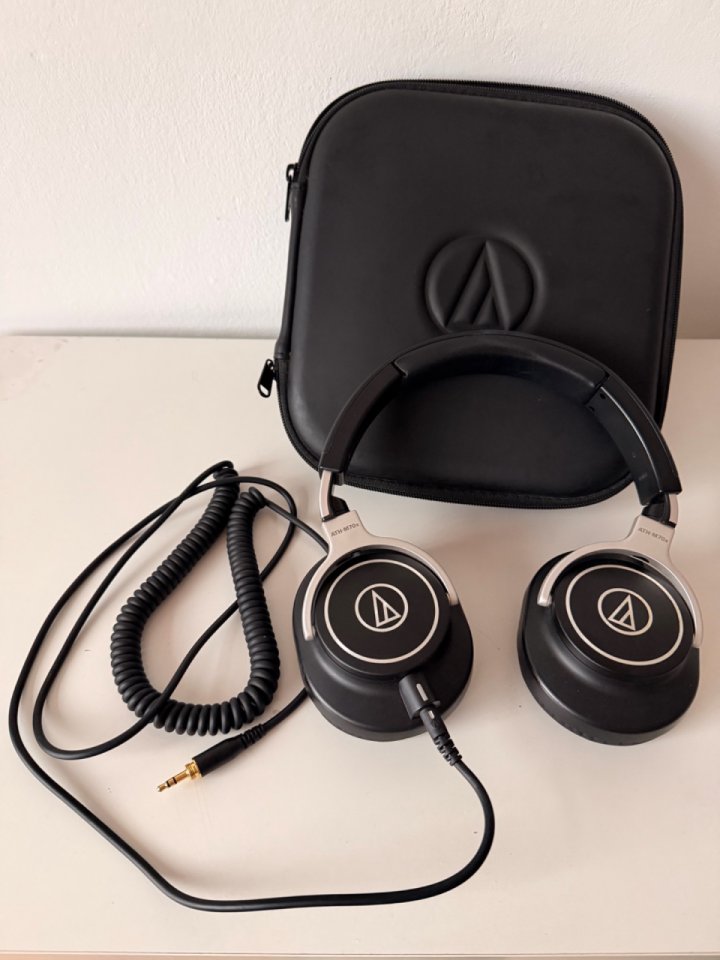 Audio-Technica ATH-M70x Studio Headphones + Case