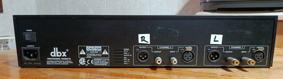 Ecualizador Gráfico dbx 231V-EU | Excelente estado | de segunda mano · Foto 4 de 8 · Cantabria · 99 €