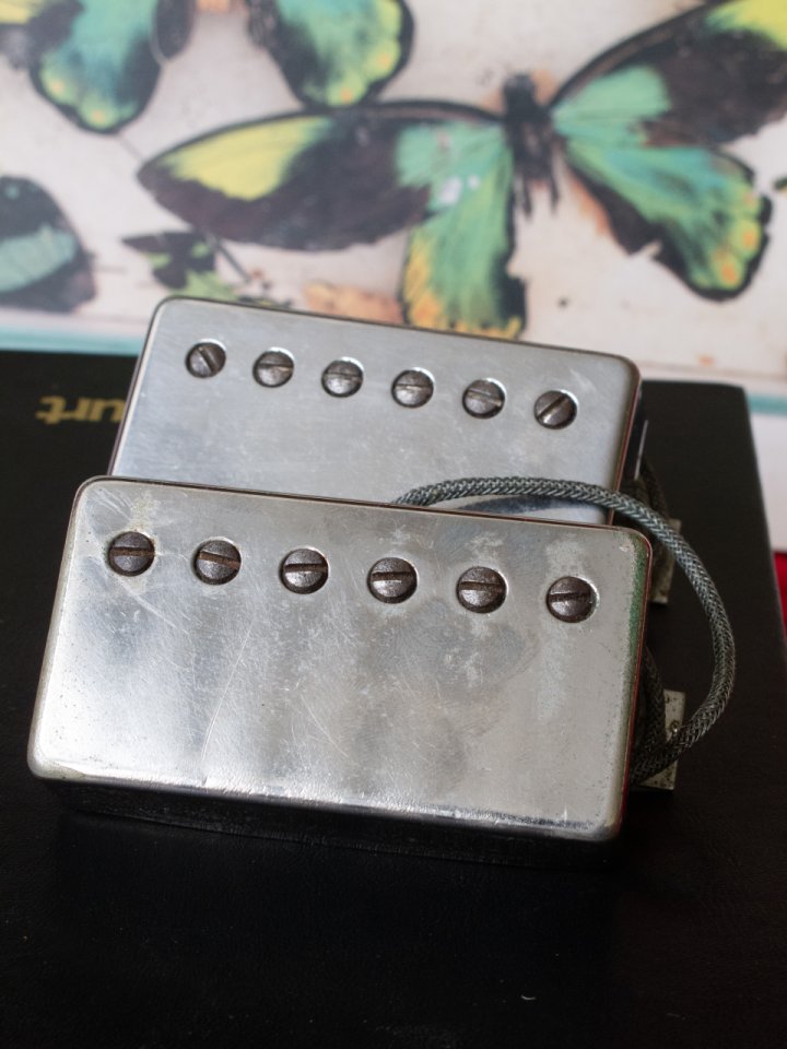 Pastillas Gibson PAT NO 2.737.842 set de 2 humbucker vintage.