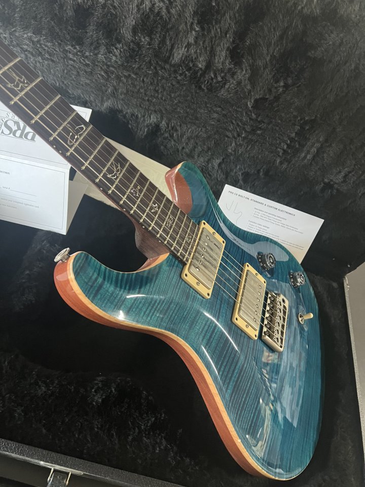 Prs Custom 24 Top 10 2009 Rosewood Neck