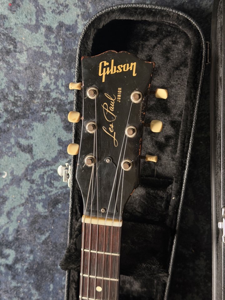 1959 Gibson Les Paul Junior Double Cut - Cherry de segunda mano · Foto 3 de 5 · Madrid · 12500 €