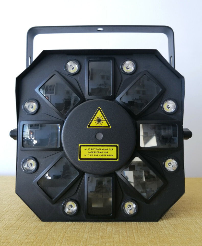 Cameo STORM. Láser y estrobo en un foco