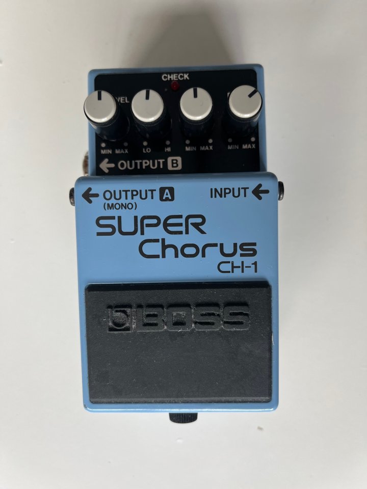 Boss Super Chorus  CH-1 año 1991  Blue label