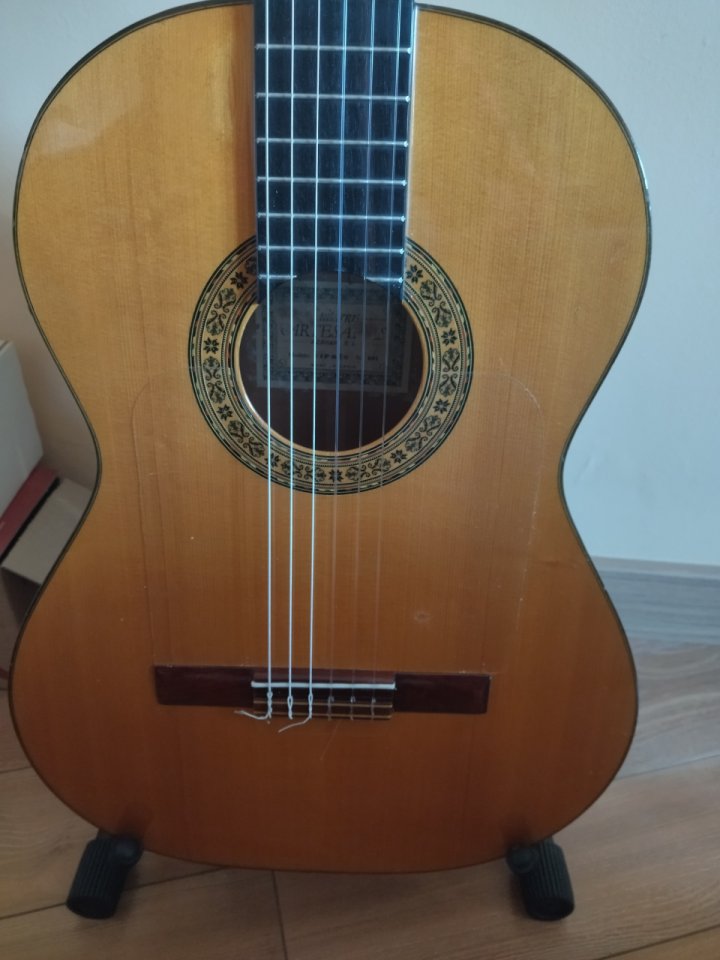 Guitarra flamenca tapa abeto macizo previo fishman