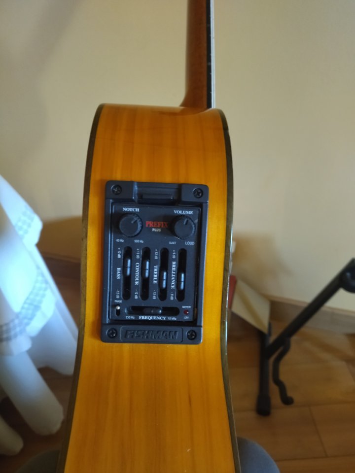 Guitarra flamenca tapa abeto macizo previo fishman