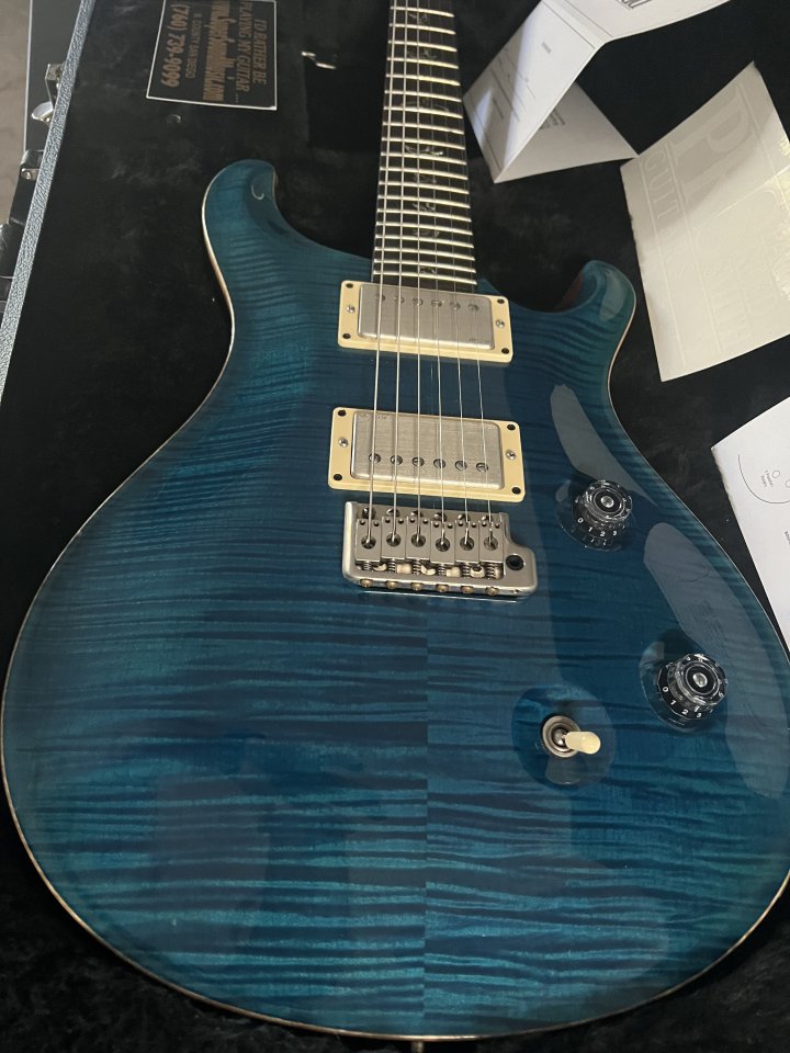 Prs Custom 24 Top 10 2009 Rosewood Neck