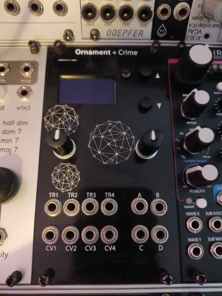 Ornament + Crime Módulo Eurorack