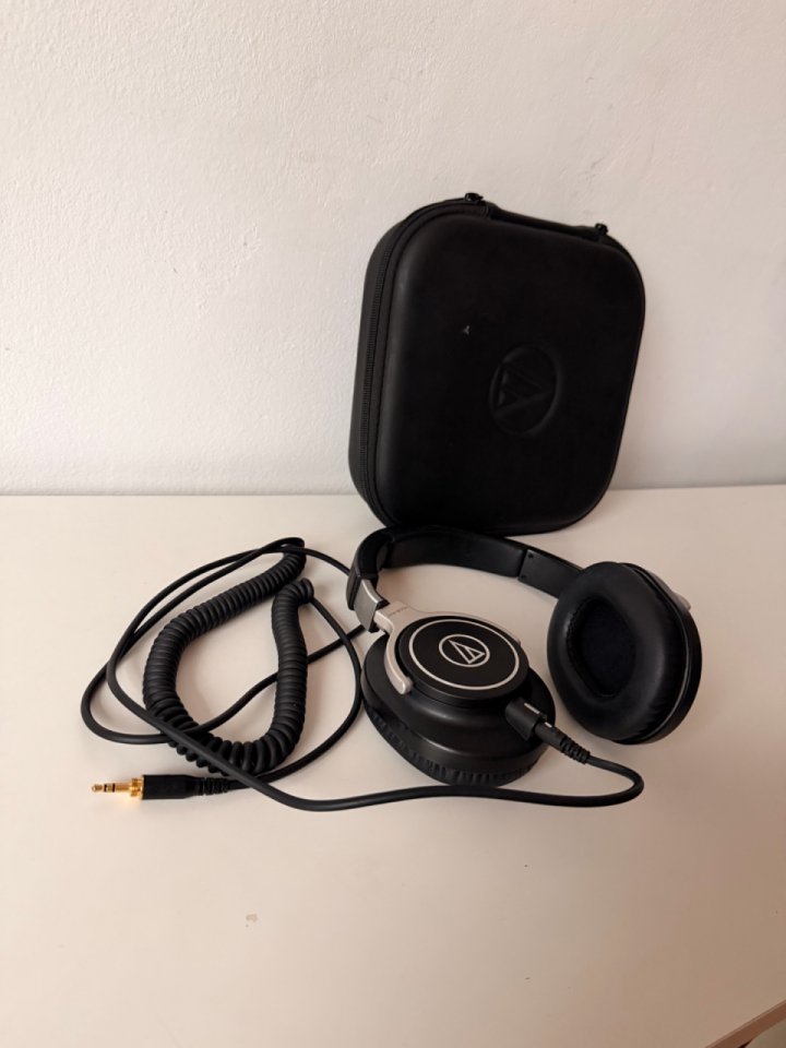 Audio-Technica ATH-M70x Studio Headphones + Case