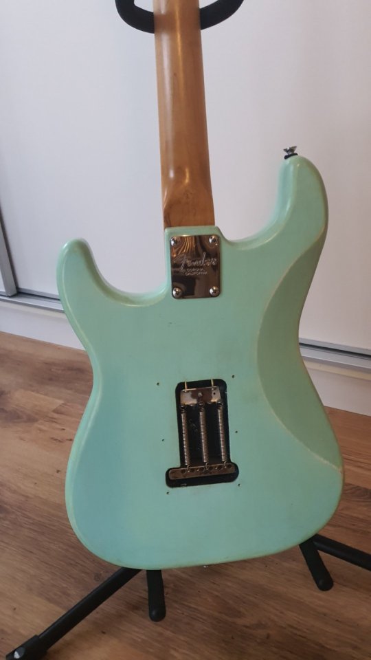 Stratocaster con cuerpo hecho en USA año 89 de segunda mano · Foto 3 de 8 · Girona