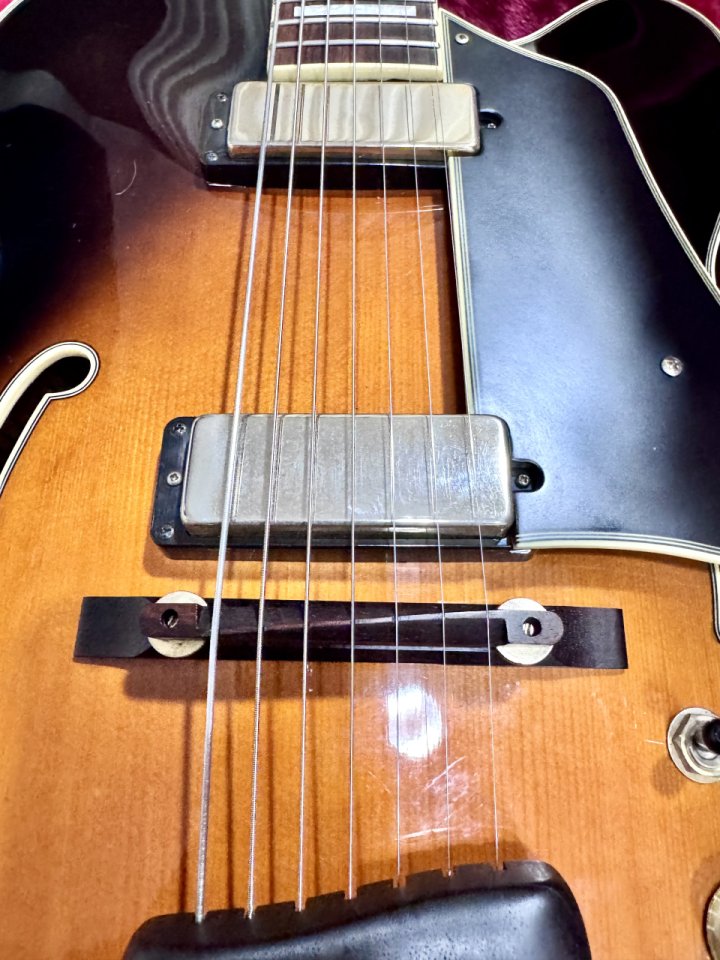 Ibanez afj957 7 string archtop