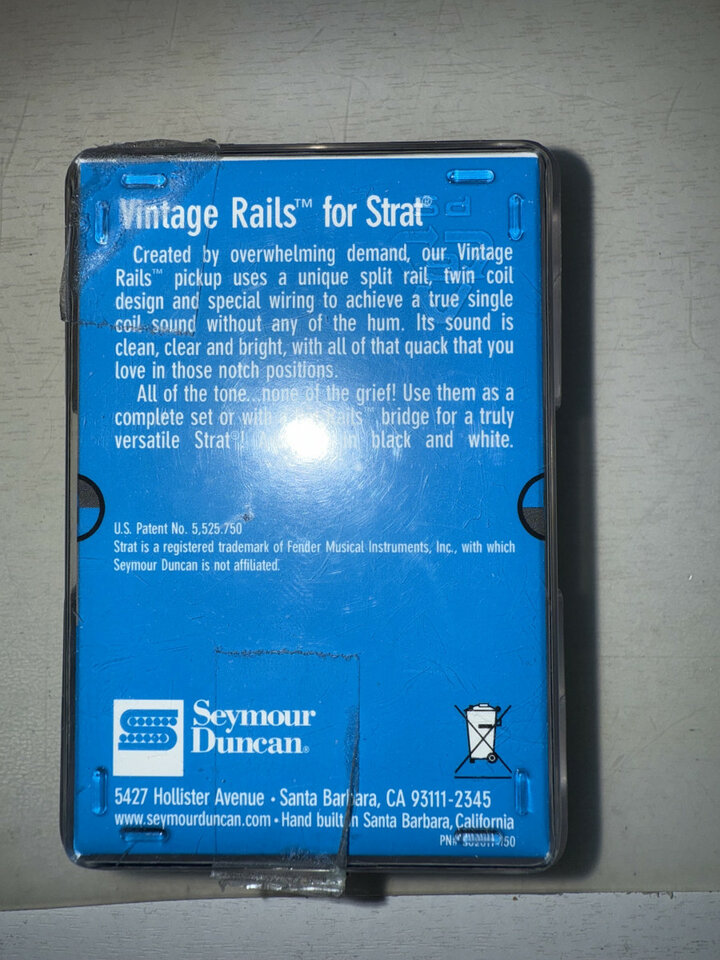 duncan vintage rails