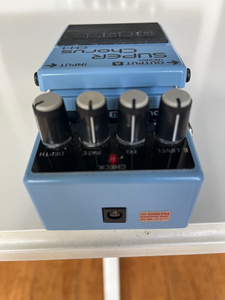 Boss Super Chorus  CH-1 año 1991  Blue label