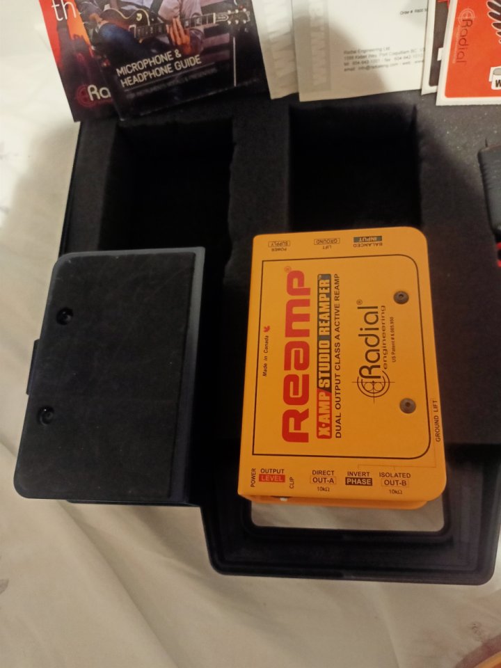 Radial Re-Amp Kit J48 + X-Amp – estado impecable de segunda mano · Foto 4 de 4 · Albacete · 425 €