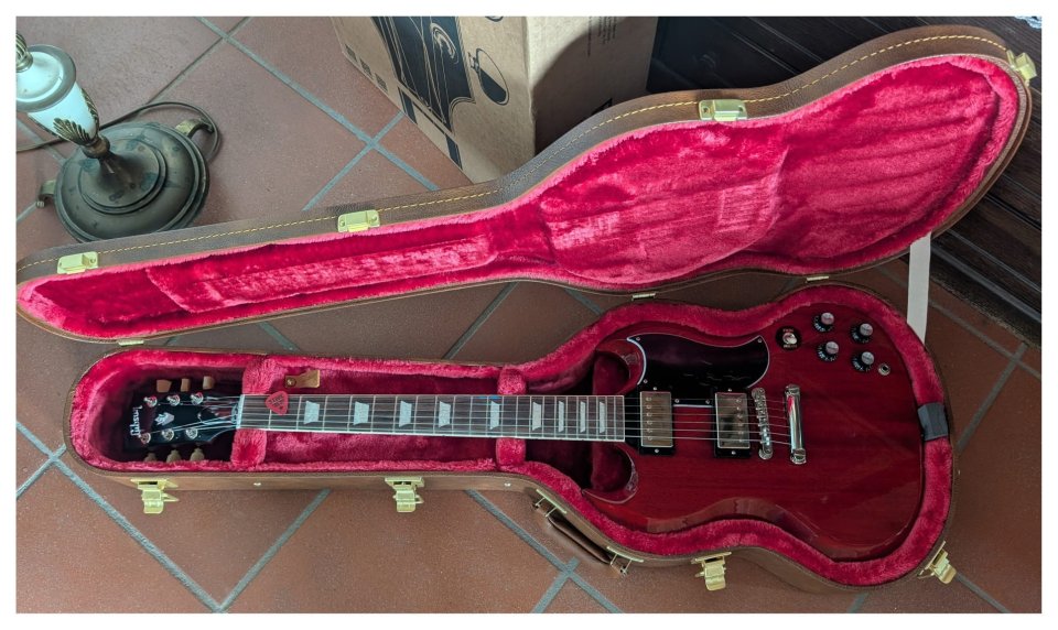 Gibson SG '61 Standard 2026 Vintage Cherry de segunda mano · Madrid · 1599 €
