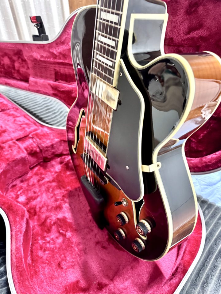 Ibanez afj957 7 string archtop